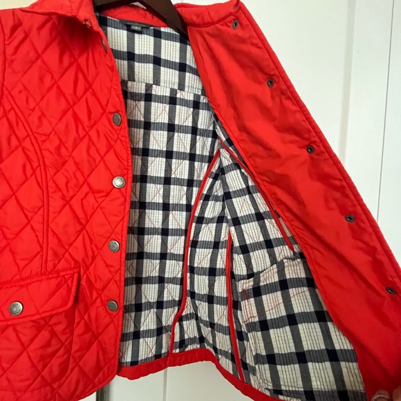 LL Bean Signature. Quilted lightly lined orange riding jacket. Women’s size 2. - Picture 3 of 5
